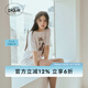 gelatopique25春夏新品女睡衣套裝貓咪波點(diǎn)T恤短褲PWCT251343 粉色 均碼
