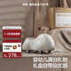 貝易（BEIE）花生車(chē) 兒童扭扭車(chē)1-3歲寶寶溜溜車(chē)帶收納倉(cāng)寶寶周歲禮物  云母灰