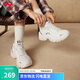 李寧紅糖V2丨休閑鞋女鞋老爹鞋夏季網(wǎng)面透氣百搭運(yùn)動(dòng)鞋AGCU302