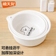 禧天龍塑料洗臉盆家用加厚大號兒童嬰兒洗腳洗衣服盆子學(xué)生用臉盆
