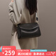 viney牛皮包包女包品牌斜挎枕頭包輕奢單肩包生日七夕情人節(jié)禮物送女友