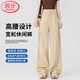 浪莎綁帶工裝褲女小個(gè)子2025夏季薄款蝴蝶結(jié)褲子女休閑速干褲傘兵褲子