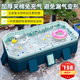 酷腳熊免充氣折疊兒童游泳池家用小孩嬰兒游泳桶成人大型戶(hù)外支架洗澡池 1.6米【入門(mén)套餐】免充氣泳池