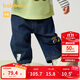 巴拉巴拉童裝兒童褲子男童牛仔褲寶寶長(cháng)褲2025春裝可愛(ài)時(shí)尚萌208125108103