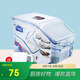 樂扣樂扣（LOCK&LOCK）塑料雜糧米桶密封儲(chǔ)物米箱12升裝（可裝10kg大米）帶滑輪贈(zèng)量杯 