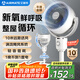 艾美特（AIRMATE）【小暴風(fēng)】空氣循環(huán)扇大風(fēng)量搖頭電風(fēng)扇家用臺式落地扇升級加高換氣輕音柔風(fēng)小風(fēng)扇 FA18-X115