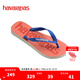 havaianas哈唯納Logomania 2情侶款人字拖海邊沙灘拖鞋戶外休閑鞋 0001-白色 41 41-42巴西碼