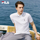 FILA 斐樂官方polo衫男2025年夏季涼感短袖t恤透氣男士休閑商務(wù)上衣