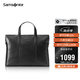 新秀麗（Samsonite）男士手提包13英寸電腦包休閑通勤文件袋牛皮革公文包TK9*09001