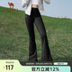 駱駝（CAMEL）微喇叭褲女瑜伽褲防曬健身褲夏季運(yùn)動(dòng)褲晨跑步褲子外穿闊腿褲6005