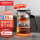 金灶（KAMJOVE）飄逸杯玻璃茶壺家用可拆卸泡茶器茶杯泡茶壺套裝茶具花茶壺 K-209 飄逸杯【500ml】