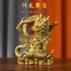 銅龍擺件祥龍獻(xiàn)寶元寶龍玄關(guān)龍招財(cái)鎮(zhèn)宅工藝品擺件裝飾 11#漢龍