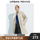 UR2024冬季新款女裝休閑簡(jiǎn)約菱格絎縫立領(lǐng)羽絨服UWM140010