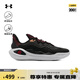 安德瑪（UNDERARMOUR）秋冬庫(kù)里CURRY 11 DC男女情侶運(yùn)動(dòng)籃球鞋3026616黑色001 42.5