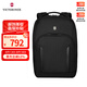 維氏（VICTORINOX）瑞士軍刀埃蒙特職業(yè)系列14英寸商務(wù)電腦包防潑水雙肩包黑612253