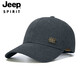 吉普（JEEP）帽子男士時(shí)尚潮流棒球帽四季款鴨舌帽男女通用休閑百搭帽子A0623