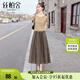 絲柏舍顯瘦針織衫2025春夏新款女裝時(shí)尚通勤簡(jiǎn)約氣質(zhì)套頭上衣