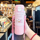 GULOO兒童保溫杯女孩庫洛米雙飲吸管水杯316不銹鋼小學(xué)生上學(xué)專用水壺 粉色 480ml 【送背帶+雙飲】