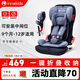 innokids兒童安全座椅可折疊9個(gè)月-12歲汽車用isofix接口ZY25星羽騎士