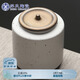 蘇氏陶瓷（SUSHI CERAMICS）茶葉罐時尚亞光鐵銹茶具配件（白）