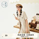 紫涵（ZIHAN）紫涵短袖西裝外套女夏季文藝通勤風(fēng)復(fù)古薄款垂感寬松西服 燕麥色 XS