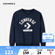 Converse 匡威童裝男女童套頭衛(wèi)衣2025春季新款兒童舒適休閑上衣 藏青藍(lán) 160 /76 【建議身高152-158cm】