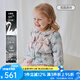 OAK FAMILY白鵝絨女童羽絨服加厚冬季兒童羽絨外套24新款寶寶外套 花園派對 100 cm