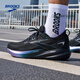 布魯克斯（BROOKS）男子Glycerin 22甘油22月光系列緩震跑鞋 極光黑/烏木色 41