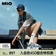 MIO【宋亞軒同款】米奧小白休閑鞋厚底板鞋運動情侶溶解女鞋男老爹鞋 藍/白色 （宋亞軒趙小童同款） 38