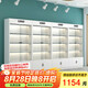 信京玻璃展示柜樣品柜產品陳列柜化妝品柜帶鎖美容院商場貨柜禮品展柜