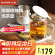 北鼎（Buydeem）玻璃杯 辦公家用大容量沖茶壺 泡茶玻璃器具 耐高溫泡茶壺500ML