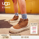 UGG冬季男女同款時(shí)尚厚底系帶紐姆休閑彩殼雪地靴時(shí)尚靴 1143991 CWTC | 栗色/灰白色 41 41碼及以上建議拍大一碼