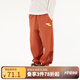 papa爬爬夏新款涼感兒童網(wǎng)眼運(yùn)動(dòng)褲男女童防蚊褲防曬褲子束腳透氣 橘紅色 110 cm