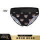 莫斯奇諾（moschino）女士棉質(zhì)小熊圖案內(nèi)褲Z A 4711 9015 黑色 1 