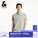杰克·瓊斯（JACK&JONES）百搭時尚簡約潮流通勤商務(wù)休閑字母刺繡polo衫上衣男裝225106003 E06灰綠色 常規(guī) M
