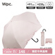 Wpc.蝴蝶結(jié)波波傘彩膠遮陽傘防曬傘防紫外線彎鉤女小巧晴雨兩用太陽傘