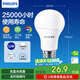 飛利浦（PHILIPS）led節(jié)能燈泡客廳家用超亮照明E27大螺口球泡12W6500K白光優(yōu)視型