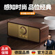 鴻志靜選【德國品質(zhì)】柏林之聲通用復古實(shí)木藍牙音箱FM收音機低音炮家用桌面小音響 胡桃木-升級版