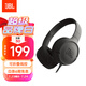 JBL TUNE 500 頭戴式有線耳機耳麥 運動耳機+游戲耳機 暗夜黑