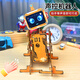 探夢科技小制作智能DIY聲控機器人科技手工兒童玩具10歲男孩生日禮物 DIY聲控機器人