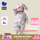 迷你巴拉【三防】羽絨連體衣嬰兒衣服寶寶萌趣爬服加厚2025秋冬新款 紫色調(diào)00377 90 【充絨量81.9g】