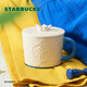 星巴克（Starbucks）杯子 假日海風(fēng)系列陶瓷馬克杯 桌面咖啡杯水杯 男女士送禮 浮雕款馬克杯440ml