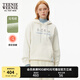 Teenie Weenie小熊女裝衛(wèi)衣冬季時尚卡通連帽學院簡約休閑潮流上衣 象牙白 S (160)