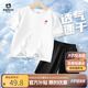 小豬班納女童套裝2025款夏季兒童薄款冰絲速干短袖中大童運動(dòng)短褲兩件套
