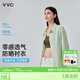 VVC防曬衣襯衫女夏季新款防紫外線戶外運動冰絲防曬服 奶油薄荷 M