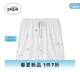 gelatopique25夏季新品女睡褲海豹滿印系帶短褲PWCP252207 藍色 均碼