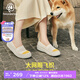 PANSY盼喜日本女鞋休閑鞋透氣單鞋舒適漁夫鞋一腳蹬輕便鞋子山姆同款4094 乳白黃 （25年升級(jí)版*薦） 37