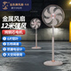 遠東 風(fēng)扇家用落地扇立式強力大功率搖頭扇商用餐廳商鋪大排檔工廠(chǎng)車(chē)間 18寸鋁葉魅力粉【純銅電機+超大風(fēng)力+兩年換新】