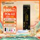 漢存(HC) 1T SSD固態(tài)硬盤(pán)TLC顆粒M.2接口PCIe4.0×4四通道NVMe協(xié)議臺式機筆記本電腦PS5擴展高速存儲盤(pán) 1T 5300MB/S【TLC顆?！? title=