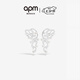 APM Monaco[楊紫同款]珍珠花朵垂墜耳環(huán)高級(jí)設(shè)計(jì)感時(shí)尚耳飾生日限定款禮物 珍珠花朵垂墜耳環(huán)
